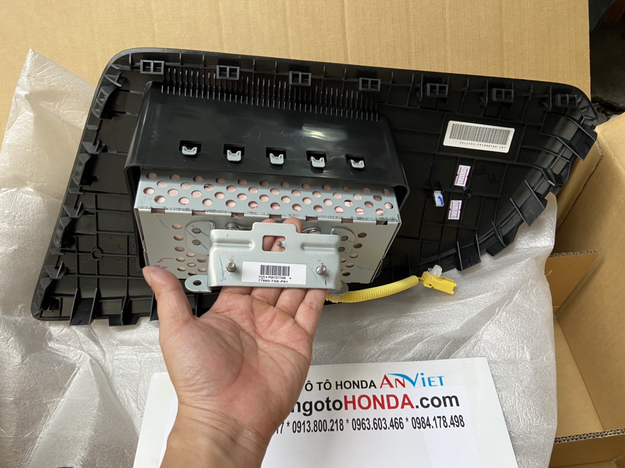 Túi khí Tap lô xe Honda BRIO